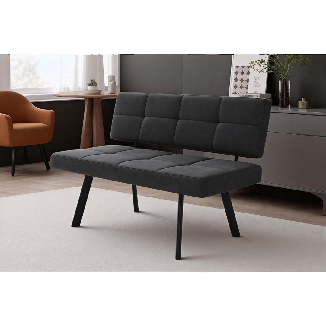 Panchine Nero Imbottito