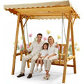 Dondoli per portico in Legno Beige