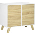 Legno Credenze e buffet Bianco Robusto
