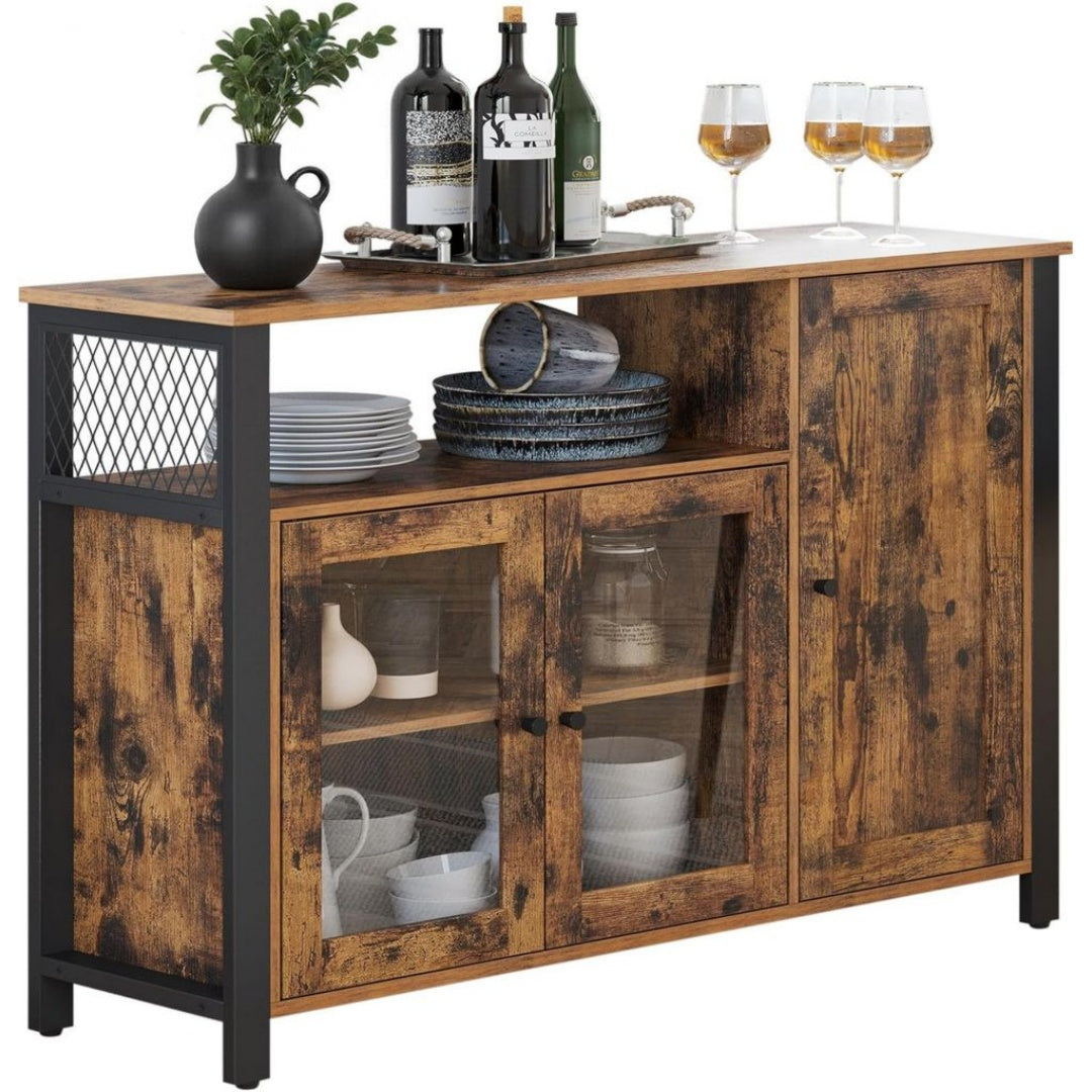 Credenze e buffet Nero - Regolabile
