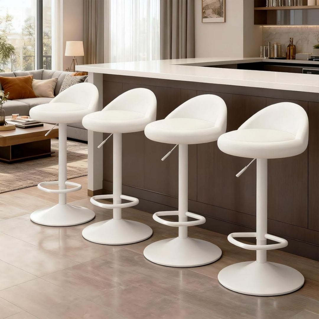 Sgabelli da bar 4x weiss