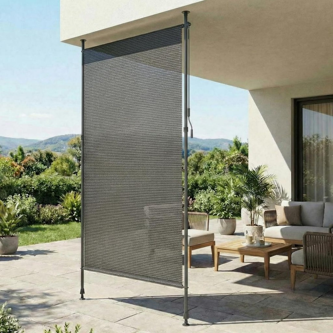 Tende da veranda Grigio Regolabile